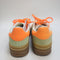 adidas Gazelle Bold W Semi Green Screaming Orange Gum Uk Size 6