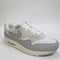 Nike Air Max 1 Pure Platinum Light Smoke Grey White Sail Uk Size 7.5