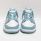 Nike Dunk Low White Denim Turquoise