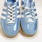 Odd Sizes -  adidas Gazelle Indoor Trainers Bliss Blue White Metallic - UK Sizes Right 6/Left 6.5