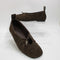 Womens ALOHAS Rosalind Ballet Pumps Brown Suede