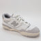 New Balance Bb550 White Grey Offwhite Uk Size 6