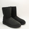 Womens UGG Classic Short Ii Boot Black Suede Uk Size 4.5