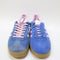 adidas Gazelle Trainers Blue Orchid Fusion Gum Uk Size 6