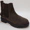 Womens Office Angelica Cleated Chelsea Boots Brown Suede Uk Size 7