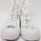 Converse  All Star Hi White Mono Uk Size 4