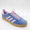 adidas Gazelle Trainers Blue Orchid Fusion Gum Uk Size 6