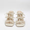 Womens Office Henley  Bow Detail Block Heel Sandals Off White