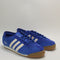 adidas Italia 70S Trainers Team Royal Blue Cream White Silver Metallic Uk Size 5