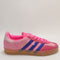 adidas Gazelle Indoor Trainers Lucid Pink Clear Pink Gum Uk Size 4
