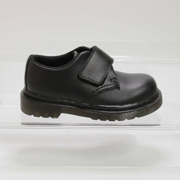 Dr. Martens Toddler Kamron Leather Strap Velcro Oxford Shoes - UK Size 5 infant