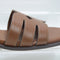Womens OFFICE Sloane Cut Out Detail Sliders Tan Leather
