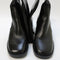 Odd Sizes - Womens Office Karamel Knee High Black Heel Boots New Black Leather - UK Sizes Right 4/Left 5
