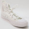 Converse  All Star Hi White Mono Uk Size 4