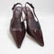 Womens OFFICE Hettie Slingback Court Heels Berry Patent