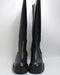 Womens Office Kamala Knee High Chelsea Boots Black Leather