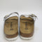 Womens BIRKENSTOCK Arizona Two Strap Sandals Antique White Nubuck
