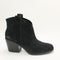 Womens Toms Constance Western Boots Black Suede Uk Size 5