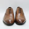 Mens Office Magic  Toecap Oxford Shoes Tan Leather