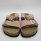 Womens Birkenstock Arizona Two Strap Soft Pink Nubuck Uk Size 5