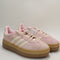 adidas Gazelle Bold W Trainers Clear Pink Cream White Gold Metallic Uk Size 4