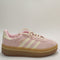 adidas Gazelle Bold W Trainers Clear Pink Cream White Gold Metallic Uk Size 4