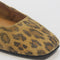Womens Office Friday Mary Jane Ballerinas Leopard Leather Uk Size 3
