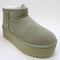Womens UGG Classic Ultra Mini Platform Shaded Clover Uk Size 7