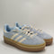 adidas Gazelle Bold W Trainers Clear Sky Cream White Gold Metallic Uk Size 5