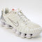 Nike Shox Tl White White Metallic Silver Max Orange Uk Size 5.5
