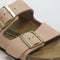 Womens Birkenstock Arizona Two Strap Soft Pink Nubuck Uk Size 5