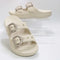 Womens Crocs Saturday Two Strap Sandals Frappe Enamel Buckle