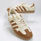 adidas Samba OG Trainers Wonder White Dusky Bronze Gold Metallic