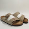 Womens Birkenstock Arizona Two Strap Suede Taupe - UK Size 5