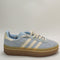 adidas Gazelle Bold W Trainers Clear Sky Cream White Gold Metallic Uk Size 5