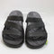 Womens Crocs Getaway Strappy Sandals Black - OFFCUTS SHOES by OFFICE