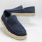 Mens TOMS Alonso Loafer Rope Navy