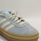 adidas Gazelle Bold W Trainers Clear Sky Cream White Gold Metallic Uk Size 5
