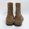 Womens BIRKENSTOCK Uppsala Zip Shearling Boots Dark Tea