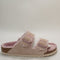 Womens Birkenstock Arizona Shearling Light Pink Uk Size 7