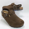 Mens BIRKENSTOCK Tokio Clogs Carafe Suede