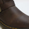 Womens Dr. Martens Anistone Biker Hi Leg Boots Dark Brown Crazy Horse Uk Size 5