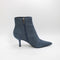 Womens Office Alara Point Stiletto Boots Denim