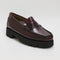 Womens G.H. Bass & Co Weejuns 90 Penny Wine Leather