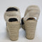 Womens OFFICE Marmalade Ankle Tie Espadrille Wedge Heels Black UK Size 6