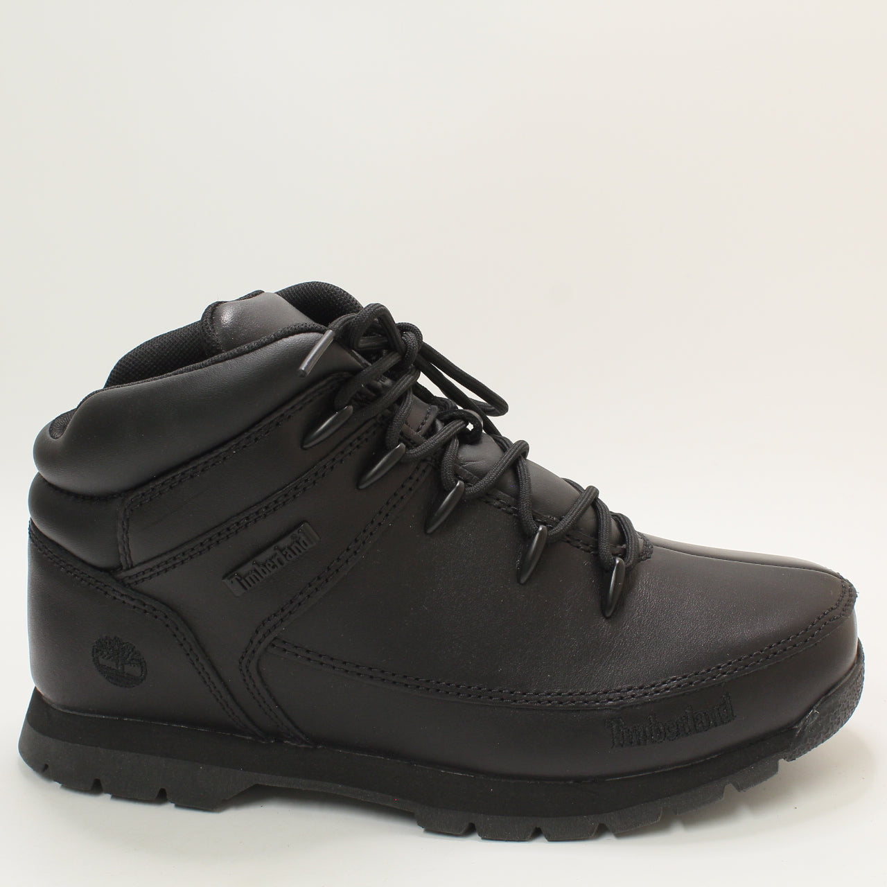 Kids Timberland Euro Sprint Mid Lace Boot Black - UK Size 5