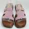 Womens Office Stevie Cut Out Buckle Sandals Pink Suede Uk Size 7