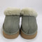 Womens UGG Disquette Slippers Moss Green Muted Brass