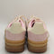 adidas Gazelle Bold W Trainers Clear Pink Cream White Gold Metallic Uk Size 6.5