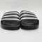 Odd Sizes - Womens adidas Adilette Sliders Black White - UK Sizes Right 8/Left 9